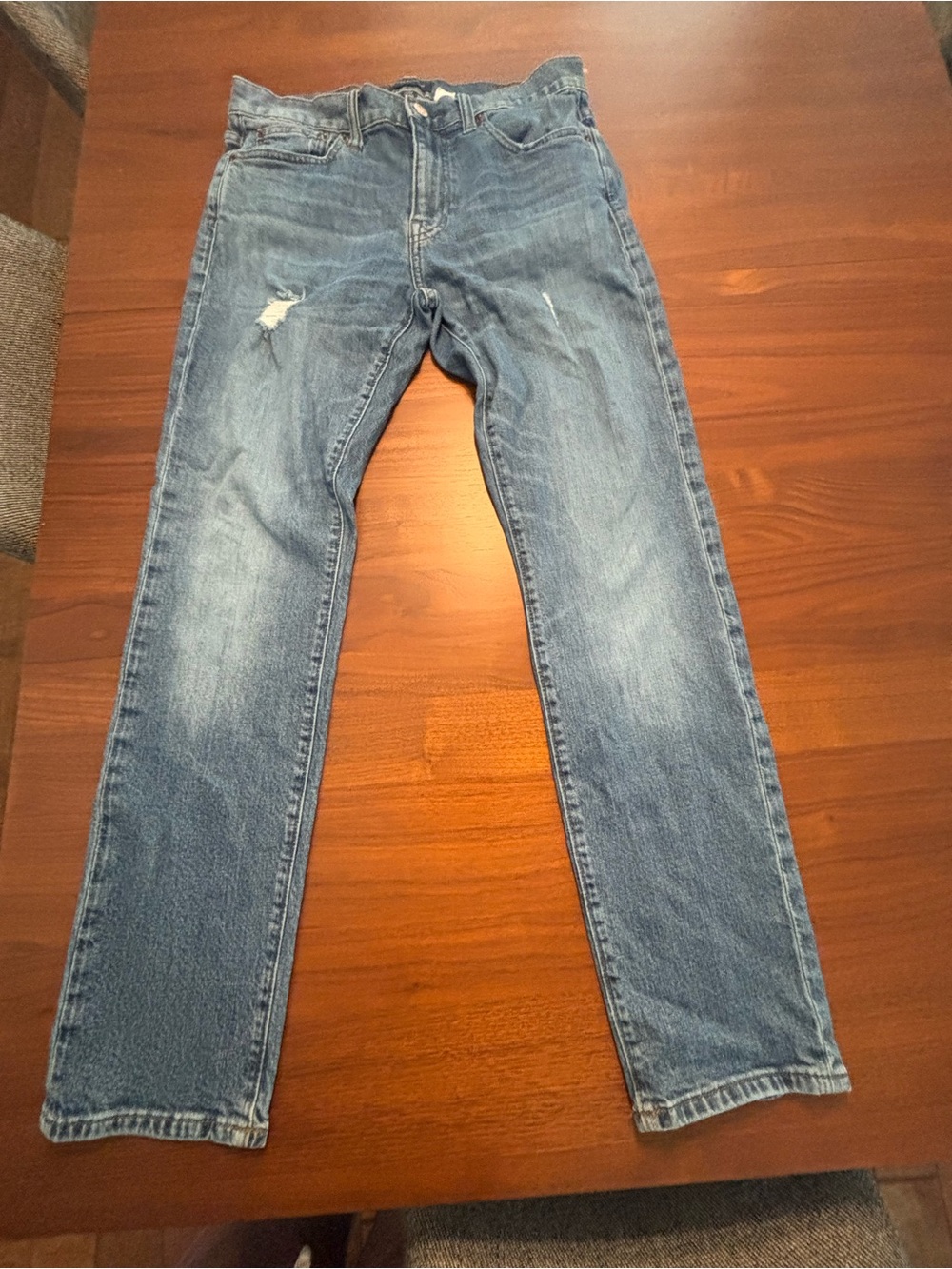 J. Crew Men's Medium Blue Straight-Leg Jeans